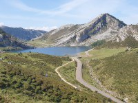 Lacs de Covadonga depuis Cangas de Onis