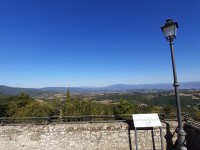 Monte Santa Maria Tiberina from San Secondo