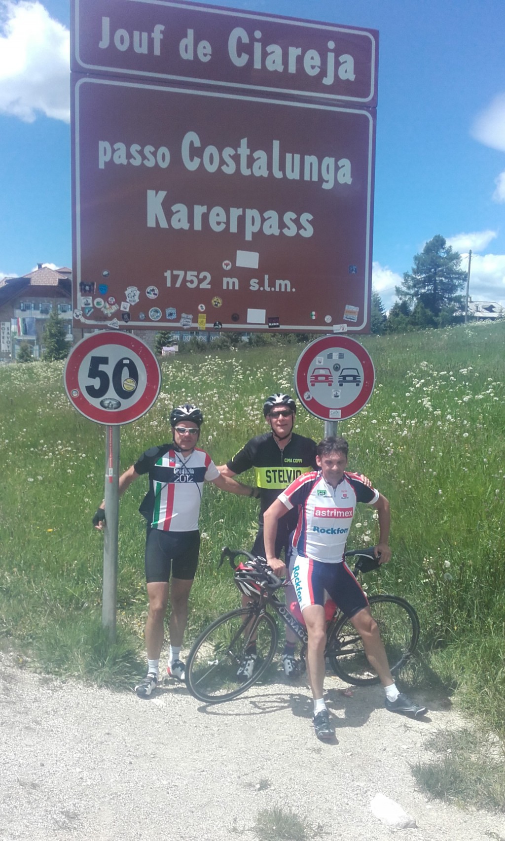 Passo Costalunga / Karerpass depuis Vigo di Fassa