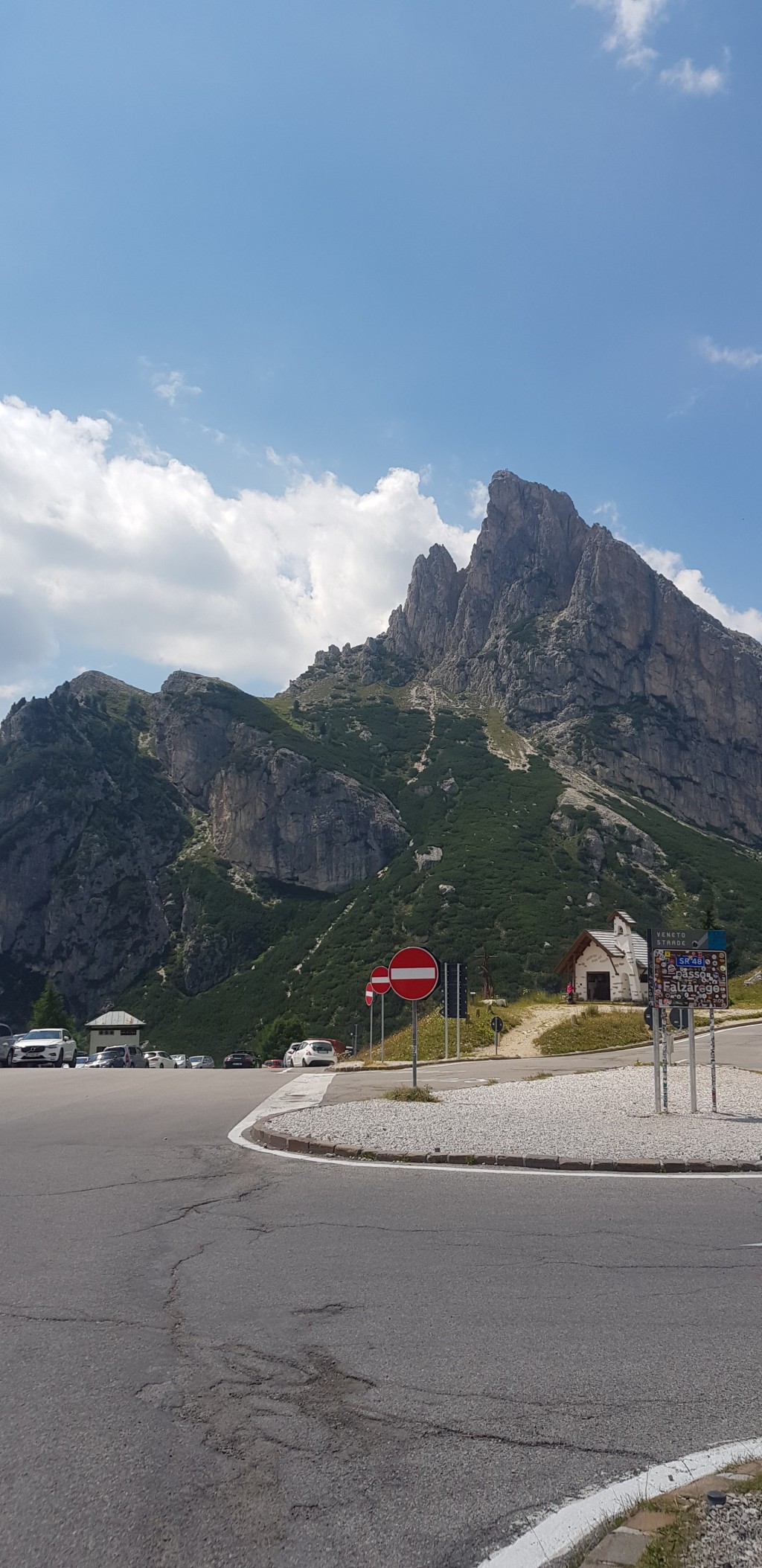 Passo Falzarego depuis Cortina d'Ampezzo